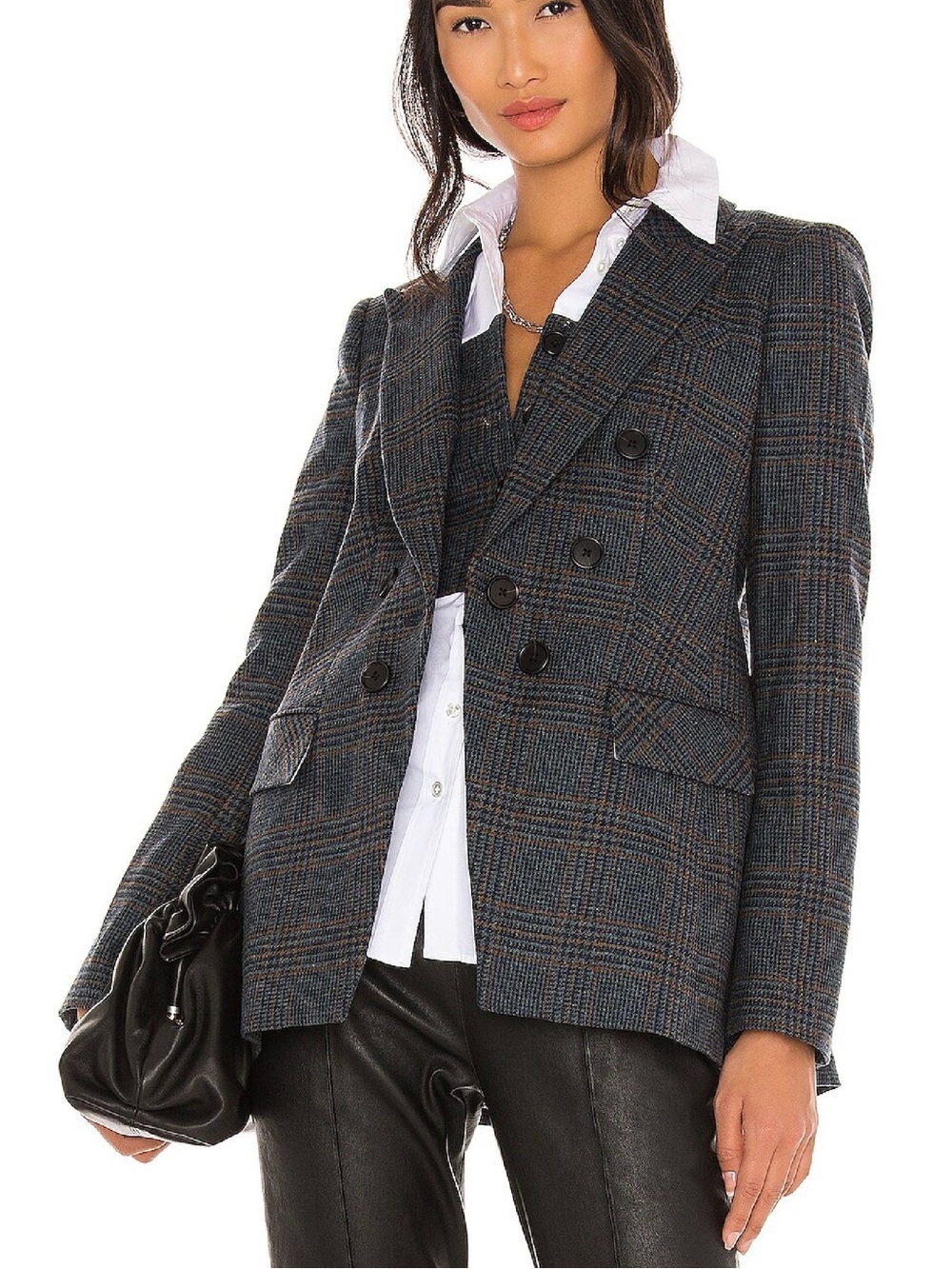 VERONICA BEARD Yareli Dickey Jacket Blazer Double-Breasted Size 6